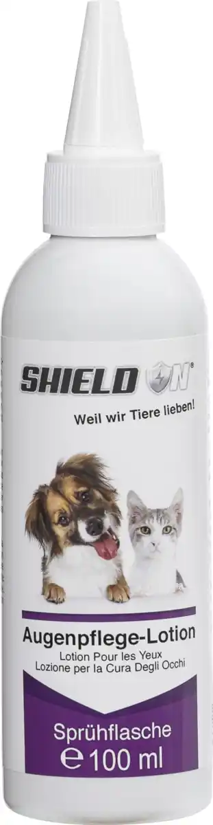 Bild 1 von Shield On Augenpflege-Lotion für Hunde und Katzen, 100 ml