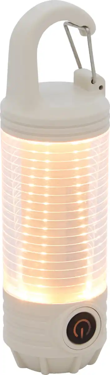 Bild 1 von IDEENWELT LED Camping Taschenlampe Beige