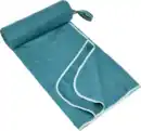 Bild 1 von IDEENWELT Microfaser-Badetuch 100 x 200 cm petrol/blau