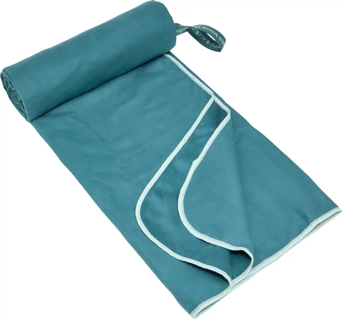 Bild 1 von IDEENWELT Microfaser-Badetuch 100 x 200 cm petrol/blau