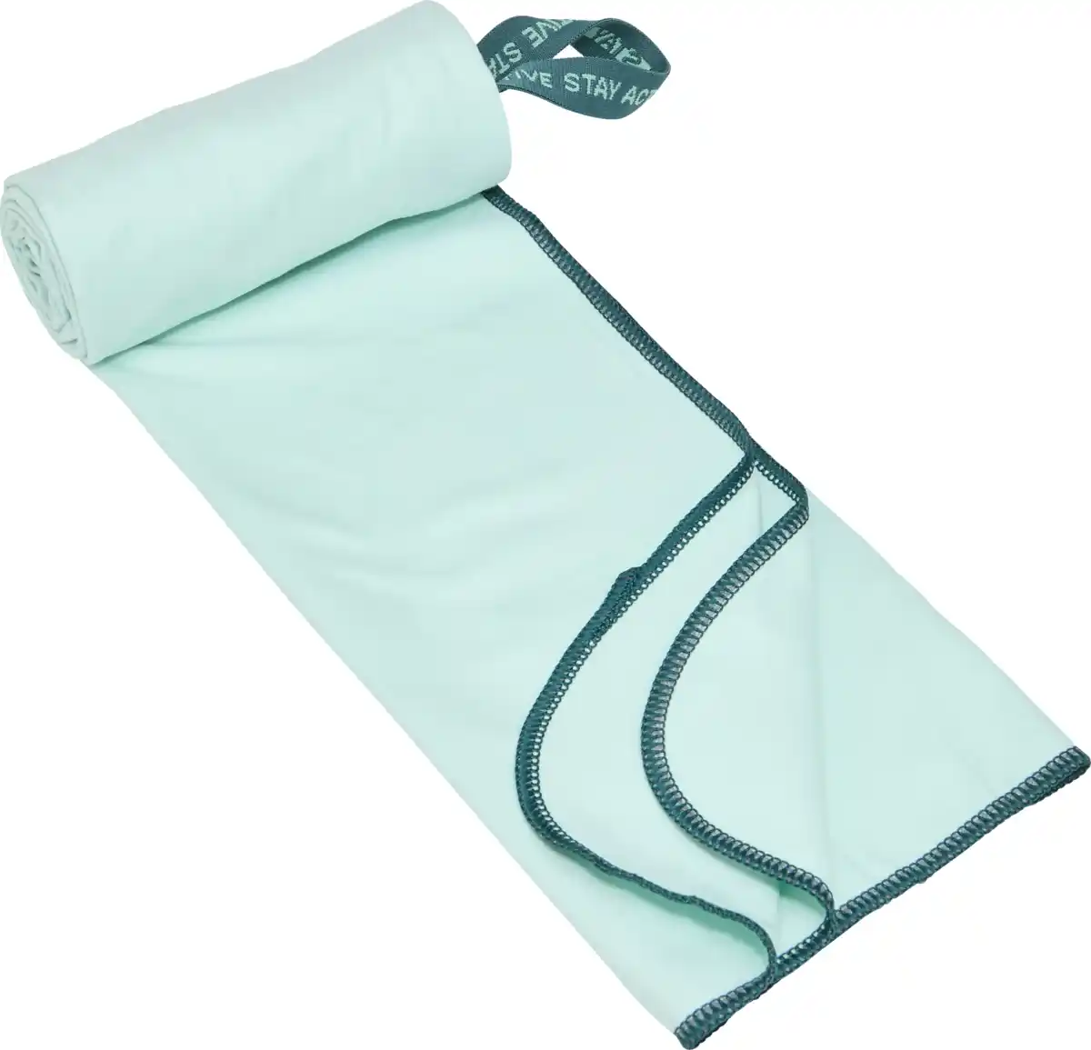 Bild 1 von IDEENWELT Microfaser-Handtuch 60 x 120 hellblau/petrol
