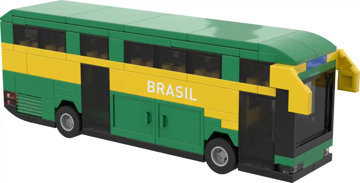 Bild 1 von IDEENWELT Klemmbausteine-Bus Brasilien
