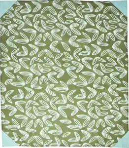 IDEENWELT Picknickdecke 130 x 150 cm Blätter
