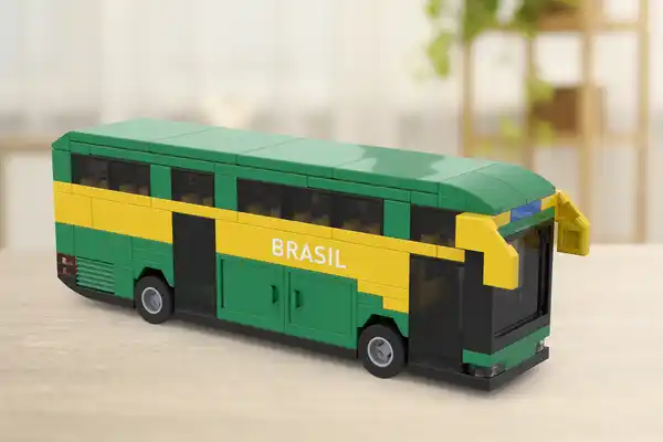 Bild 2 von IDEENWELT Klemmbausteine-Bus Brasilien