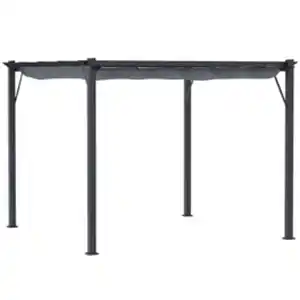 Outsunny Pavillon, BxHxT: 300 x 223 x 300 cm, Polyester/Aluminium