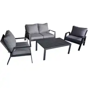 GARDEN PLEASURE Loungeset »Victoria«, 4 Sitzplätze, inkl. Auflagen