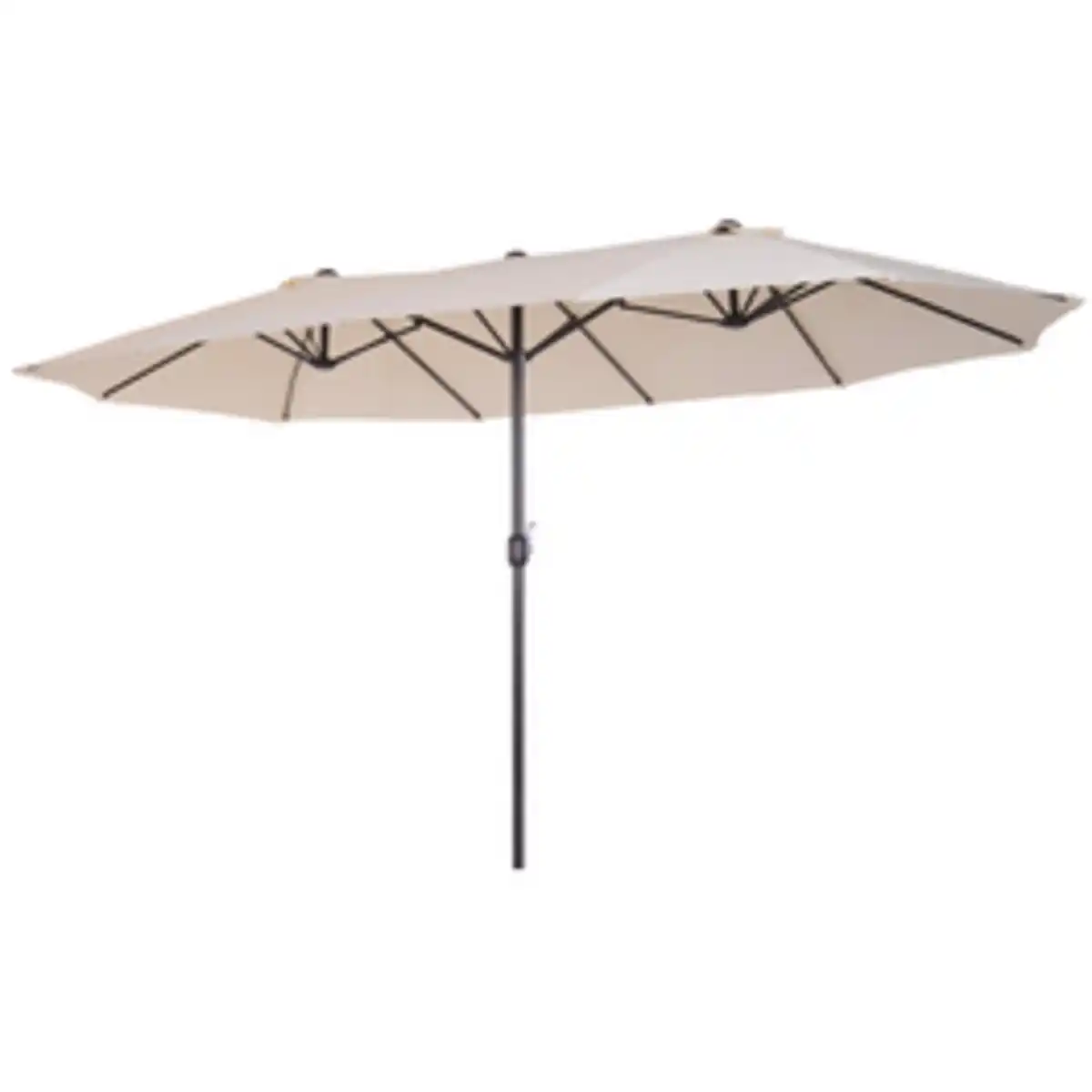 Bild 2 von Outsunny Sonnenschirm, Höhe: 240 cm, beige