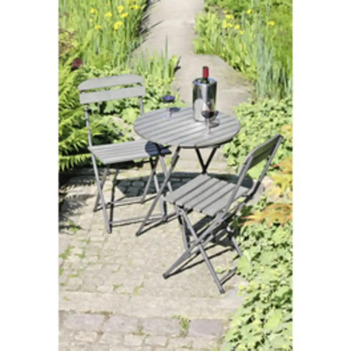 Bild 2 von GARDEN PLEASURE Balkonmöbelset, Metall, 3-teilig