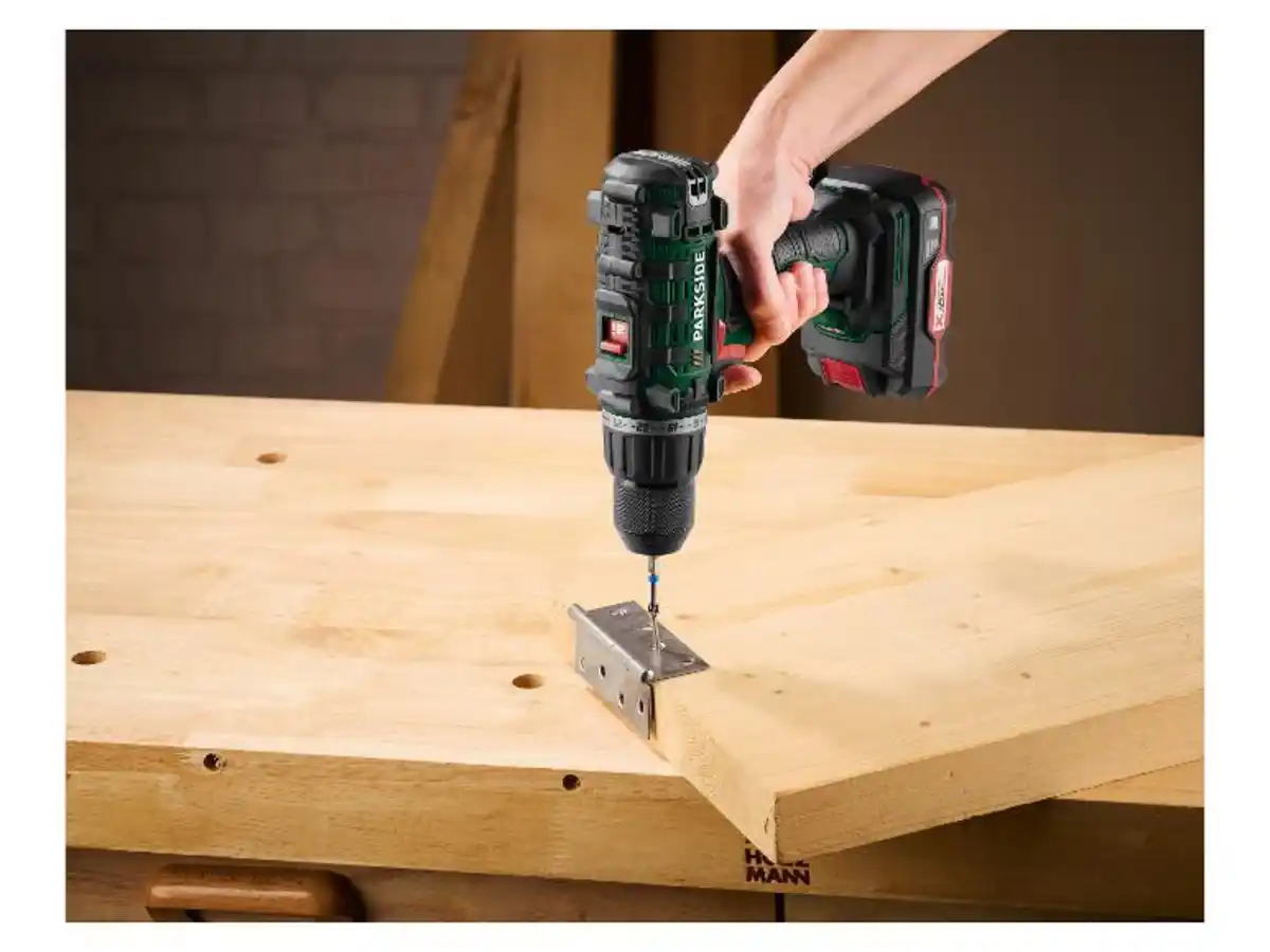 Bild 2 von PARKSIDE® 20 V Akku-Bohrschrauber »PABS 20-Li G8«, mit Akku – mit Ladegerät