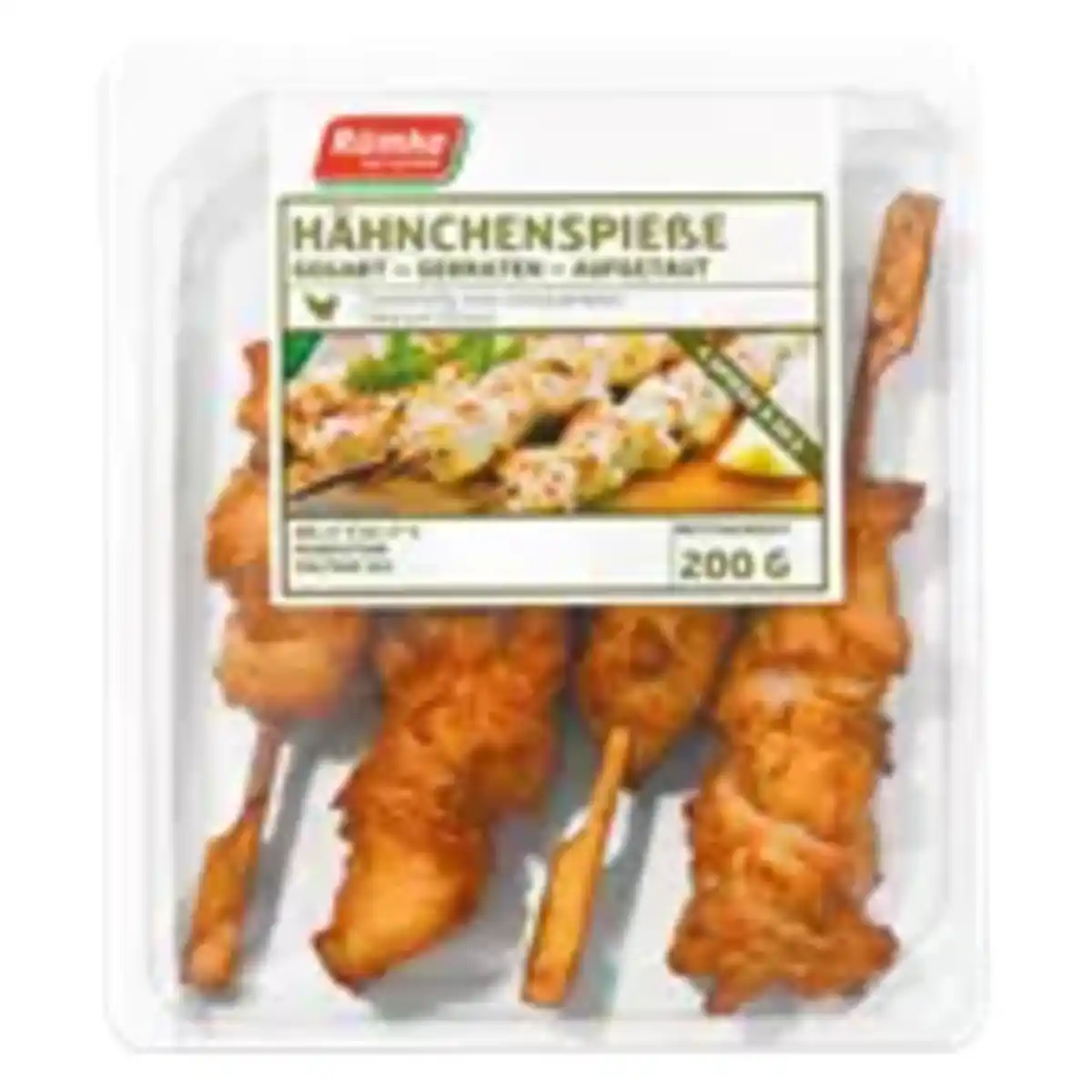 Bild 1 von Rümke Hähnchenspieße gegart