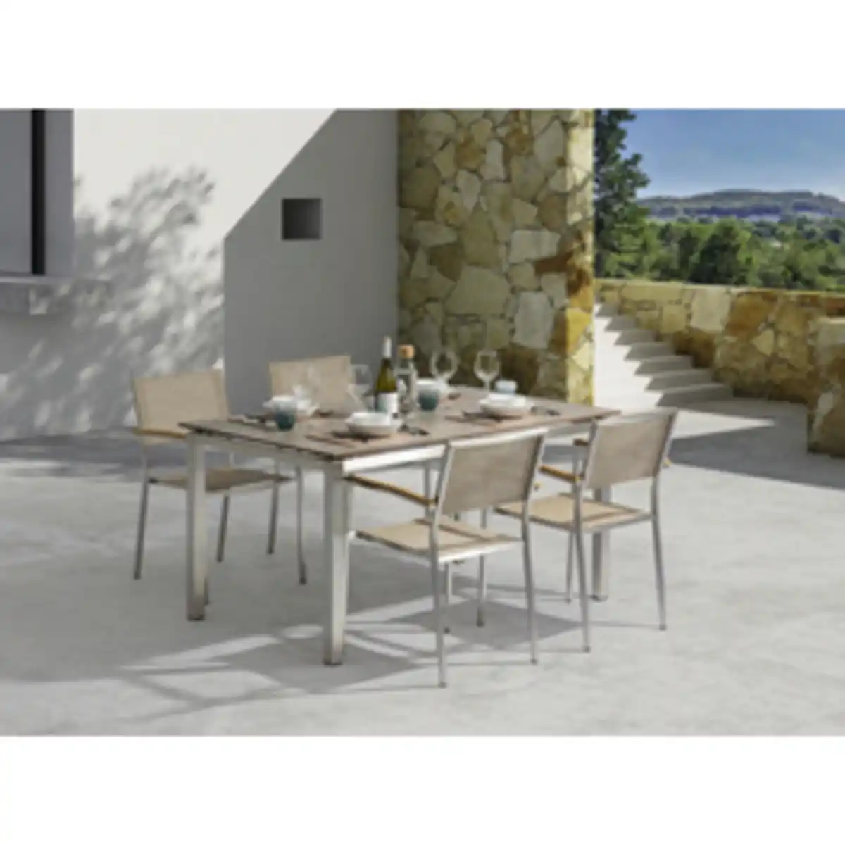 Bild 3 von acamp® Loungemöbel-Gruppe »SKYE«, 150x90x89cm