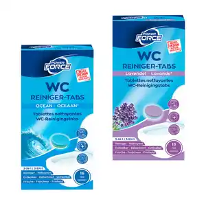 POWER FORCE WC-Reiniger-Tabs