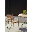 Bild 2 von Cinas Balkonset »Ellen«, Tisch: H: 73cm, Ø 80cm; Stühle: B 59xH 72xT 57cm