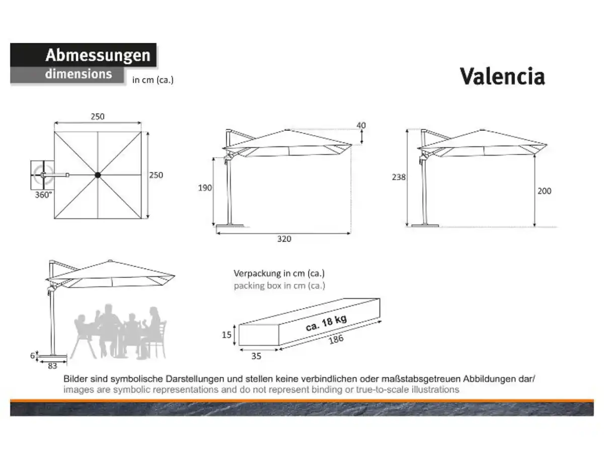 Bild 2 von SCHNEIDER »Valencia« 250x250 cm