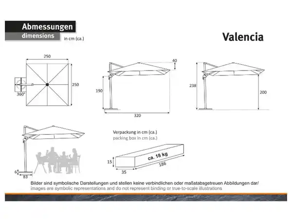 Bild 2 von SCHNEIDER »Valencia« 250x250 cm