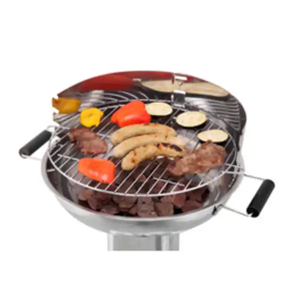 Bild 3 von TEPRO Holzkohlegrill »Hartford«, Grillfläche: 38 x 38 cm, Edelstahl, silber