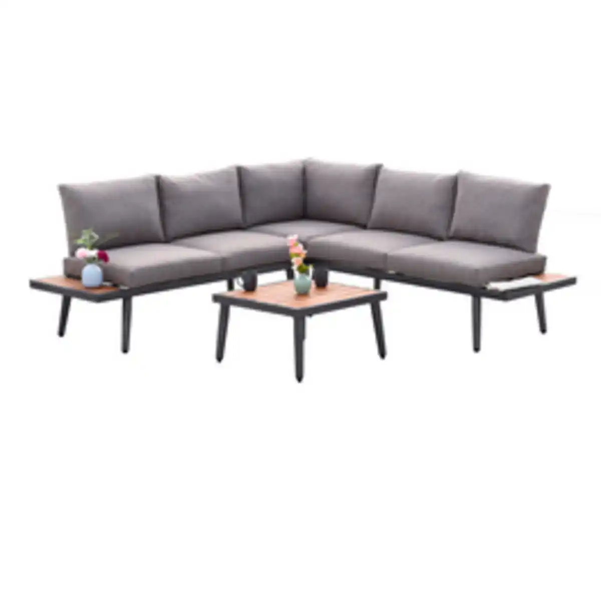 Bild 1 von MERXX Loungeset »Korfu«, 2 tlg., 4 Sitzplätze, Stahl