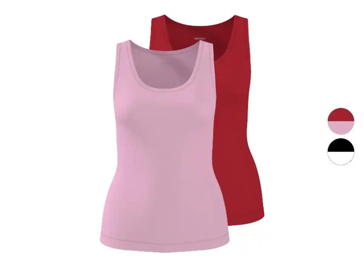 Bild 3 von ESMARA® Damen Gerippte Tops, 2 Stück
