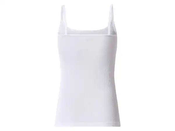 Bild 2 von ESMARA® Damen Geripptes Spaghettiträgerhemd