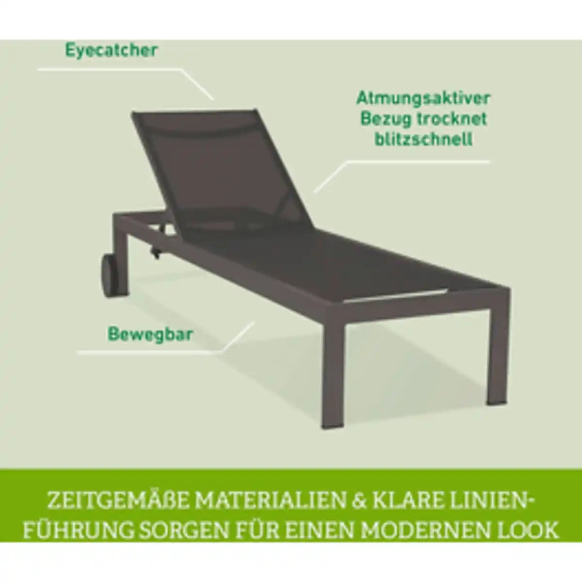 Bild 4 von acamp® Klappliege »RIMINI«