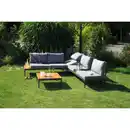 Bild 1 von acamp® Loungeset »PAROS«, 5 Sitzplätze, Polyester, inkl. Auflagen