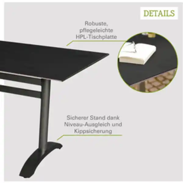 Bild 2 von acamp® Loungemöbel-Gruppe »NEW JERSEY«, 120x80x86cm