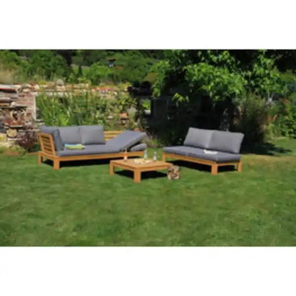 Bild 2 von acamp® Loungeset »GRANADA«, 5 Sitzplätze, Polyester, inkl. Auflagen