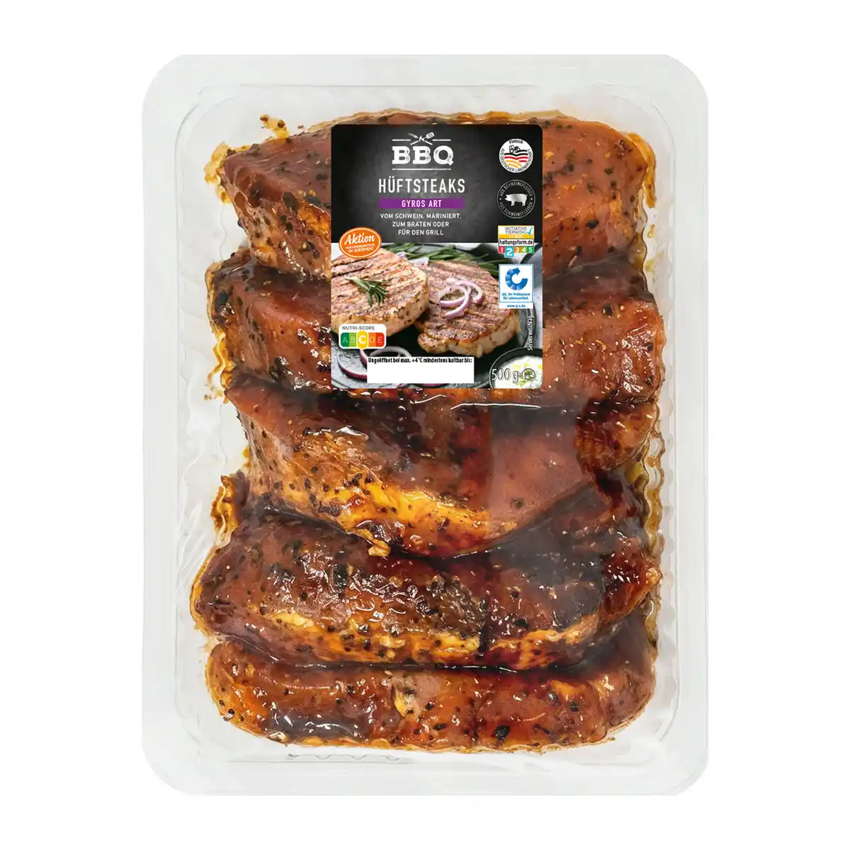 Bild 1 von BBQ Hüftsteaks Gyros-Art