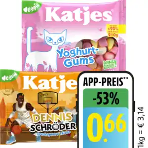 Katjes Fruchtgummi oder Lakritz*