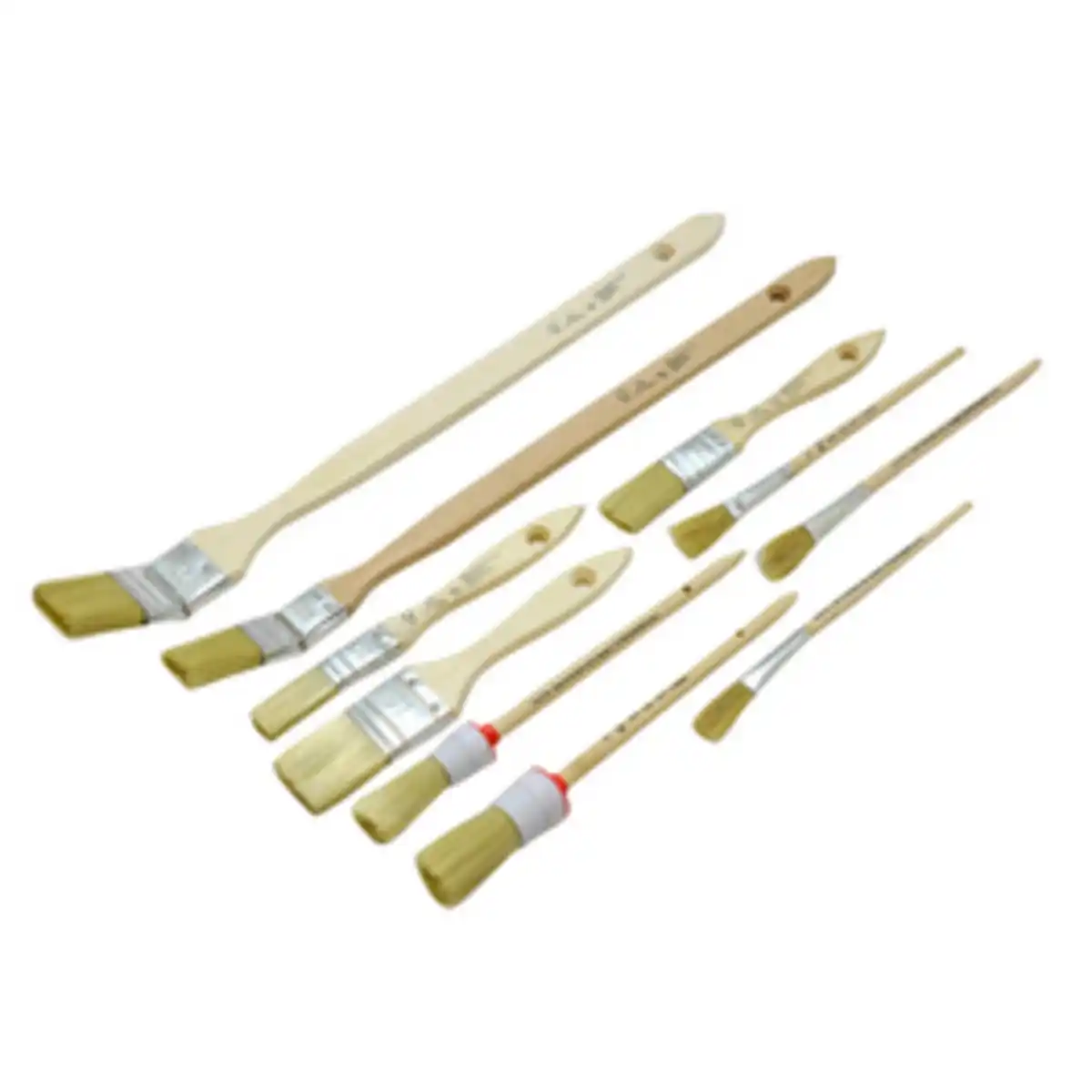 Bild 1 von DEAL! Pinsel-Set, 10-teilig, Holz, beige