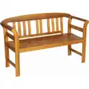 Bild 2 von acamp® Gartenbank »BATAM«, Holz, 2-Sitzer, BxHxT: 130 x 80 x 50 cm