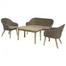 Bild 2 von GARDEN PLEASURE Loungemöbel-Gruppe, 4 Sitzplätze, Akazienholz/Aluminium/Kunststoff