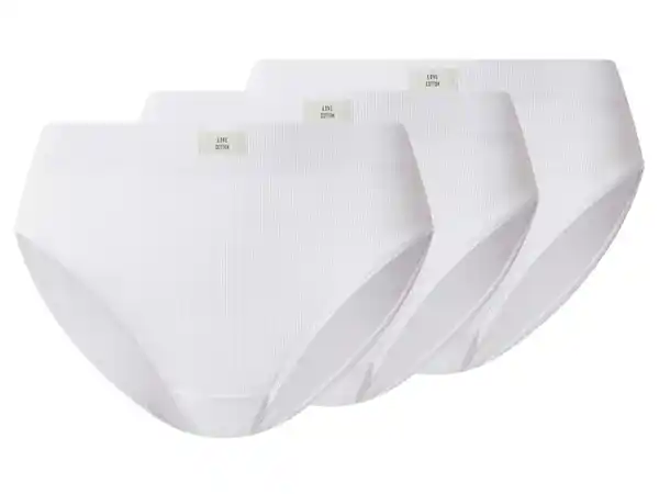 Bild 3 von ESMARA® Damen Gerippte Slips, 3 Stück