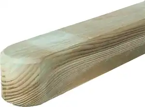 Rundkopfpfosten 85 cm, 90 x 90 mm, kesseldruckimprägniert
