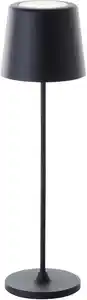 Brilliant LED Akku-Tischlampe Kaami 37 cm dimmbar USB-Kabel schwarz warmweiß