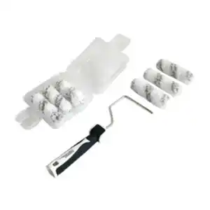 DEAL! Walzenset, 8-teilig, 6 Walzen, Bügel, Wannenbox