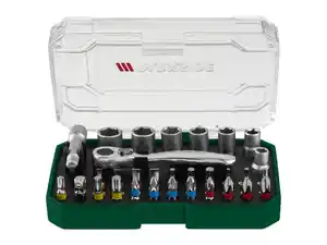 PARKSIDE® Ratschen-Bit- und Steckschlüssel-Set / Bit-Set / Ratschen-Schraubendreher-Bit- und Steckschlüssel-Set