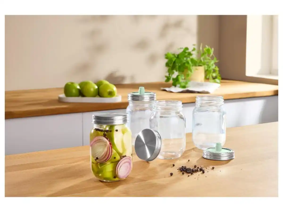 Bild 2 von SILVERCREST® Fermentationsglas / Fermentationsgläser,  940 ml