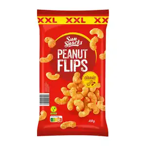 SUN SNACKS Erdnussflips XXL