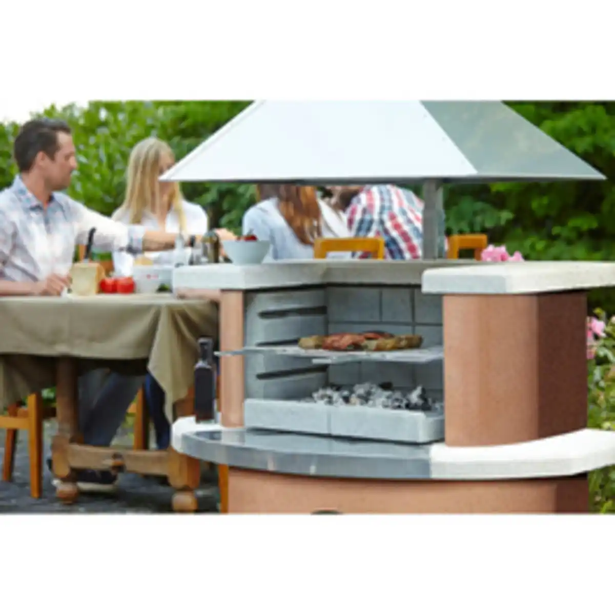 Bild 2 von BUSCHBECK Gartengrillkamin »Kampen«, 110 cm
