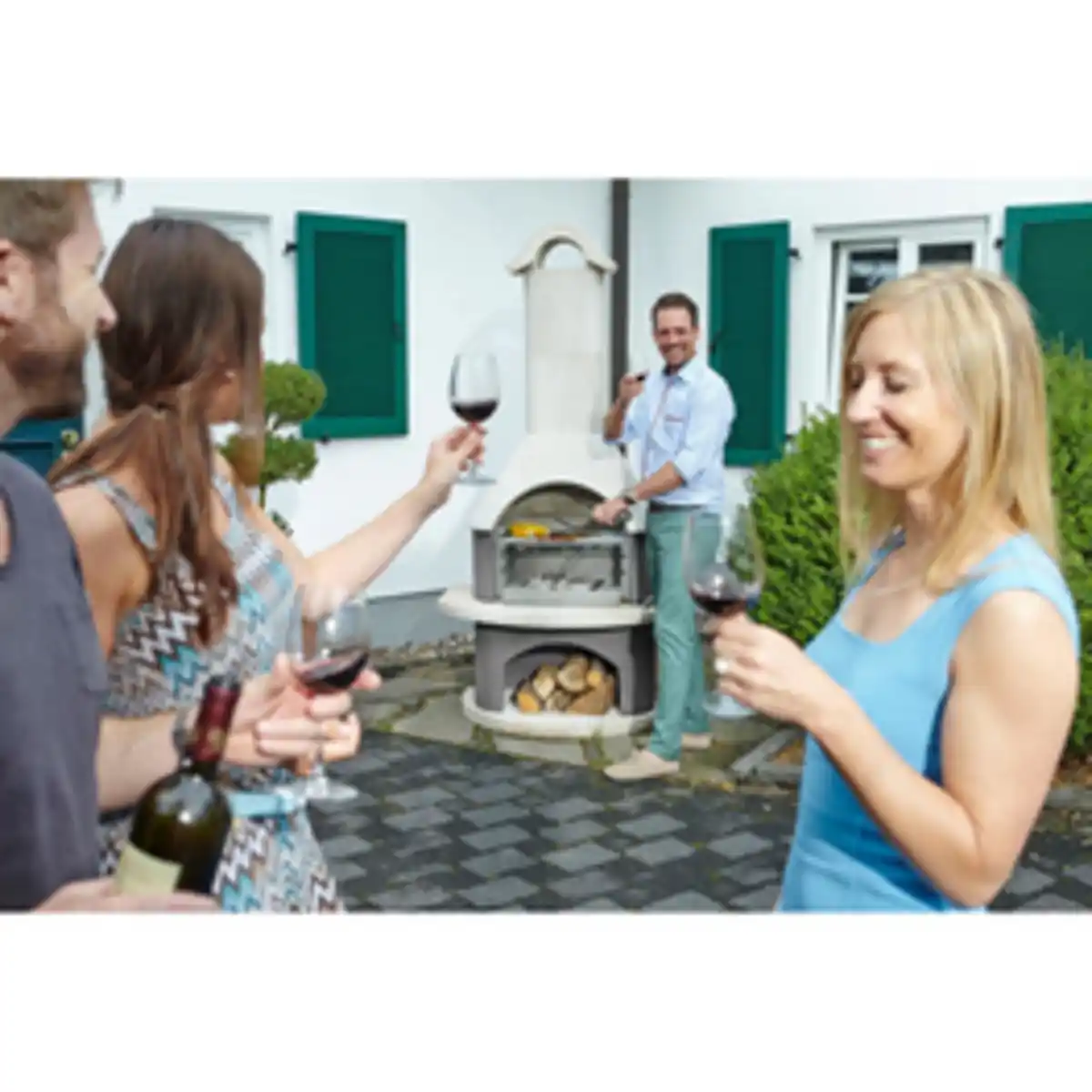 Bild 4 von BUSCHBECK Gartengrillkamin »Athen«, 110 cm