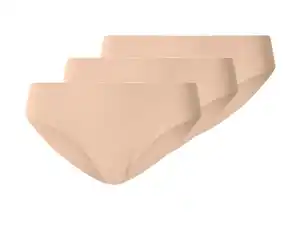 ESMARA® Damen Lasercut-Slips, 3 Stück