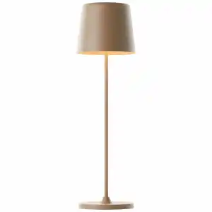 Brilliant LED Tischleuchte Kaami 2W 37 cm Metall cappuccino matt warmweiß