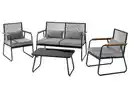 Bild 3 von LIVARNO® Loungeset Stahl/Seiloptik 4tlg