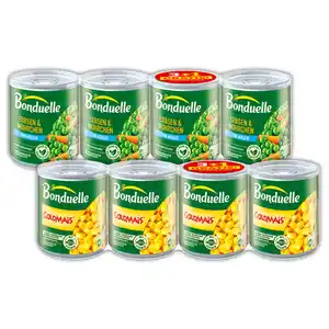 Bonduelle Kidney Bohnen / Erbsen & Möhrchen / Goldmais