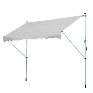 Outsunny Klemmmarkise, BxL: 300 x 150 cm, Aluminium/Stahl/Polyester