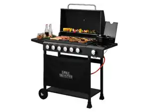 GRILLMEISTER Gasgrill 6+1