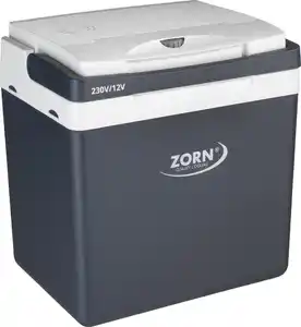 Zorn Kühlbox elektrisch ZA26 LNE 12V Anschluss grau/weiß 25 L