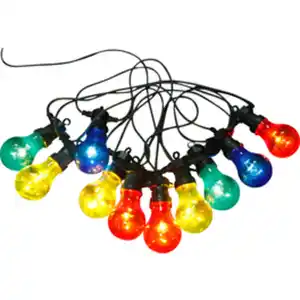 GLOBO LIGHTING LED-Lichterkette »NIRVANA«, 10xLED, bunt, 700 cm