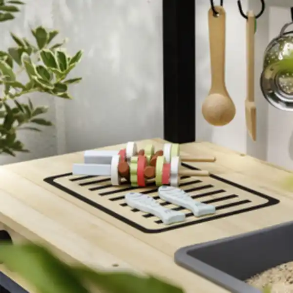 Bild 3 von MUDDY BUDDY Matschküche »Grill + Chill«, Ab 3 Jahren, Zypressenholz